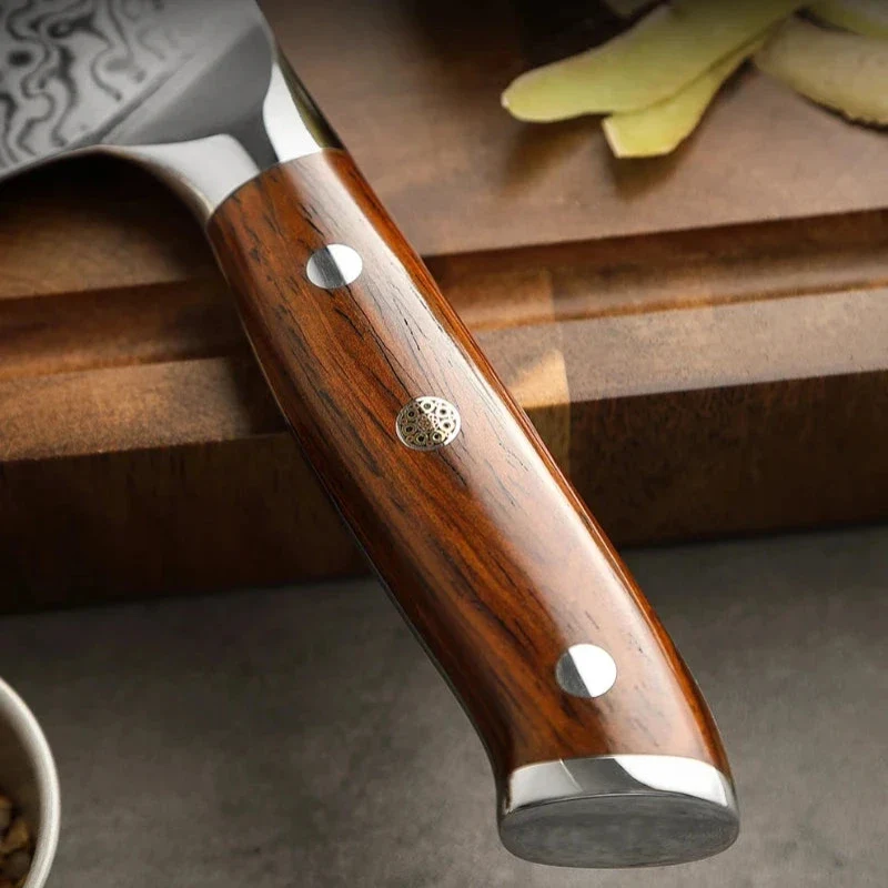 Couteau Nakiri Japonais Lame Damas