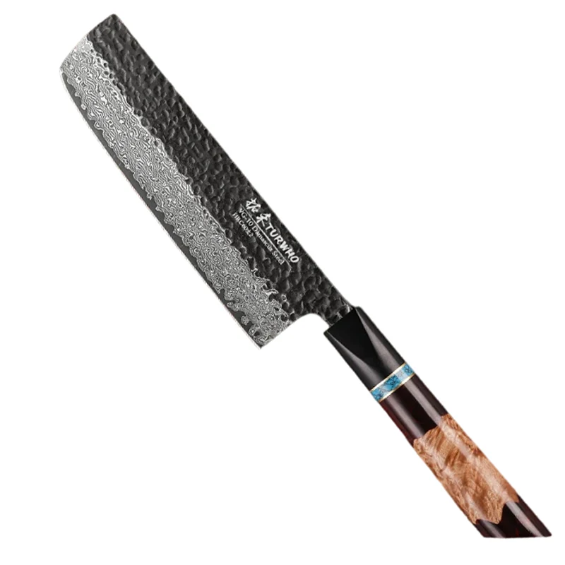 Couteau Nakiri Acier Damas