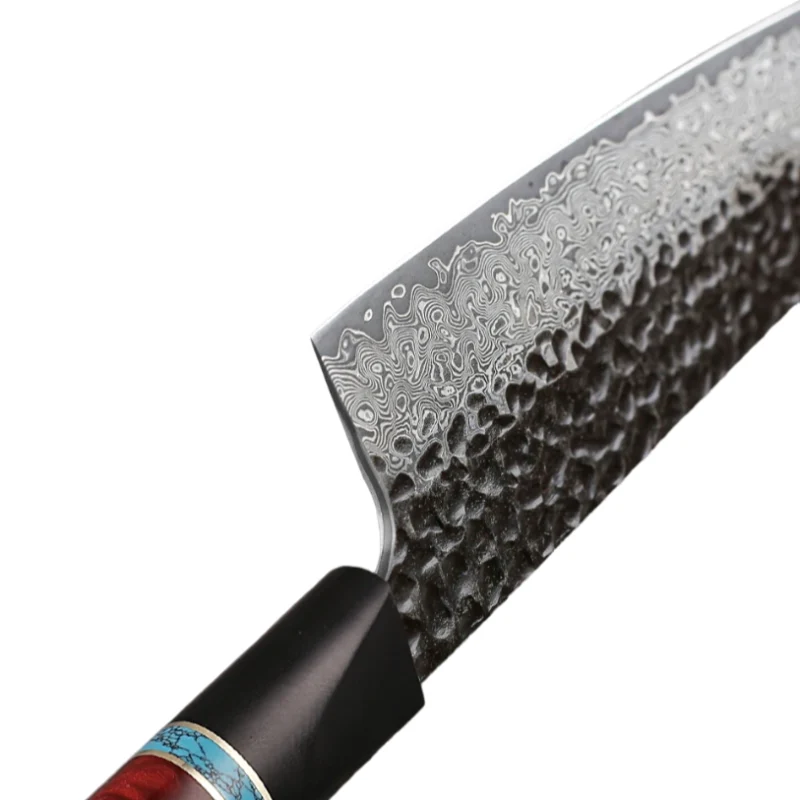 Couteau Nakiri Acier Damas