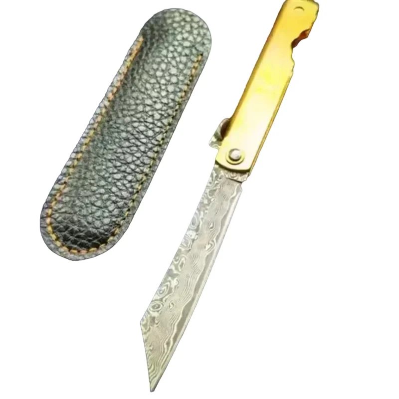 Couteau Japonais Damas Pas Cher