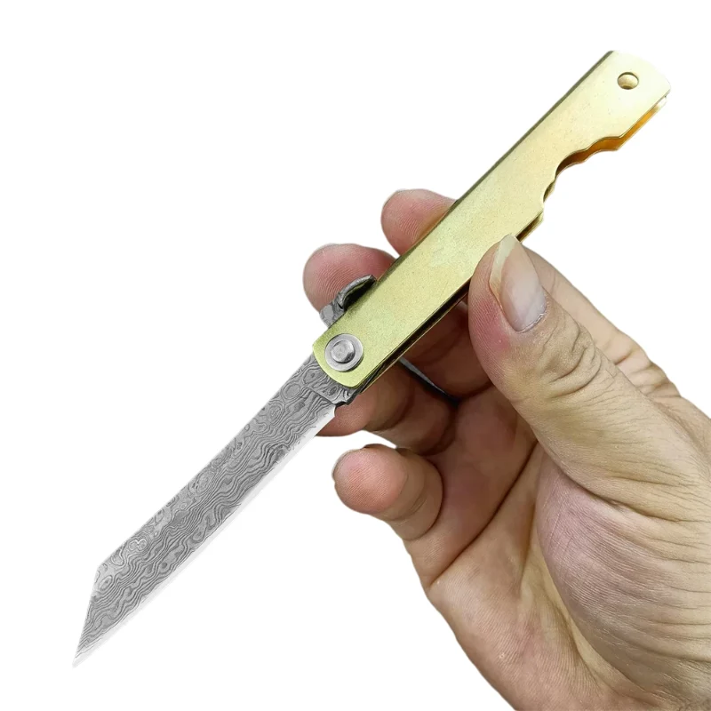 Couteau Japonais Damas Pas Cher