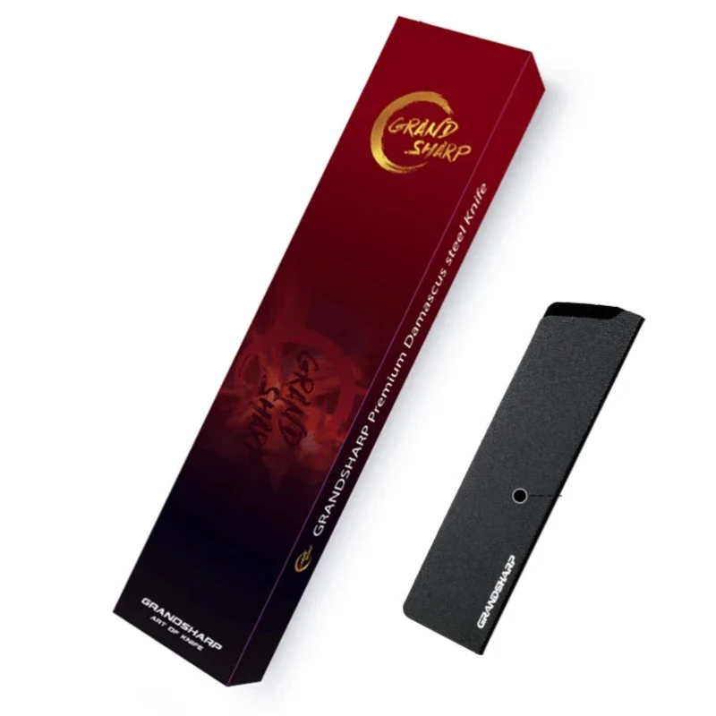 Couteau Santoku Lame Damas