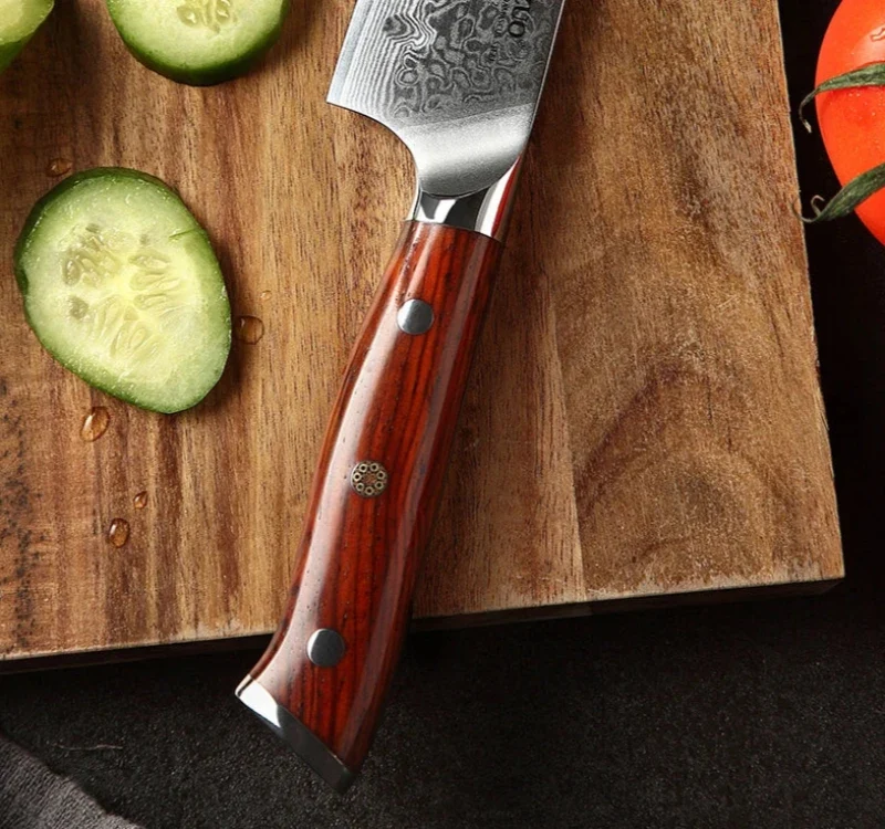Couteau en Acier Damas 14cm