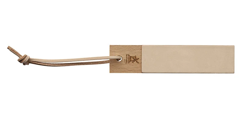 Affuteur Honing Bande cuir double face (10 et 20 microns) Windmühlenmesser