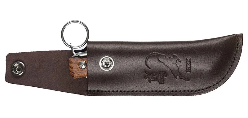 Étui Cuir Marron Windmühlenmesser Pour IBEX 100