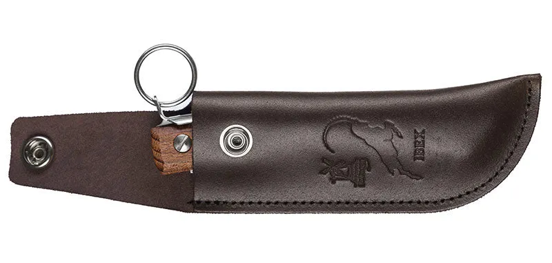 Étui Cuir Marron Windmühlenmesser Pour IBEX 120