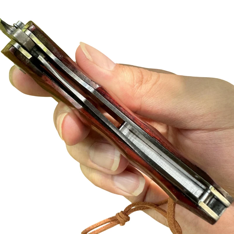 Couteau de Chasse Acier Damas