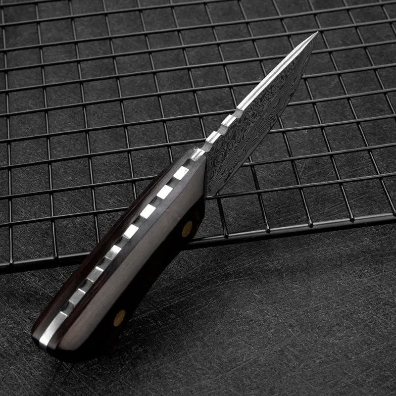 Couteau Droit Damas