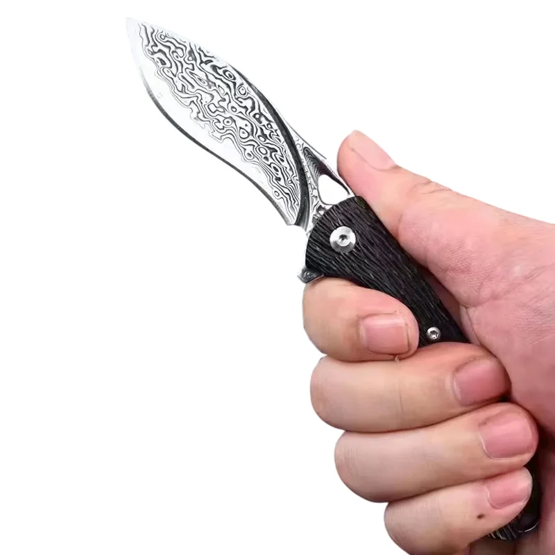 Couteau Kukri Damas