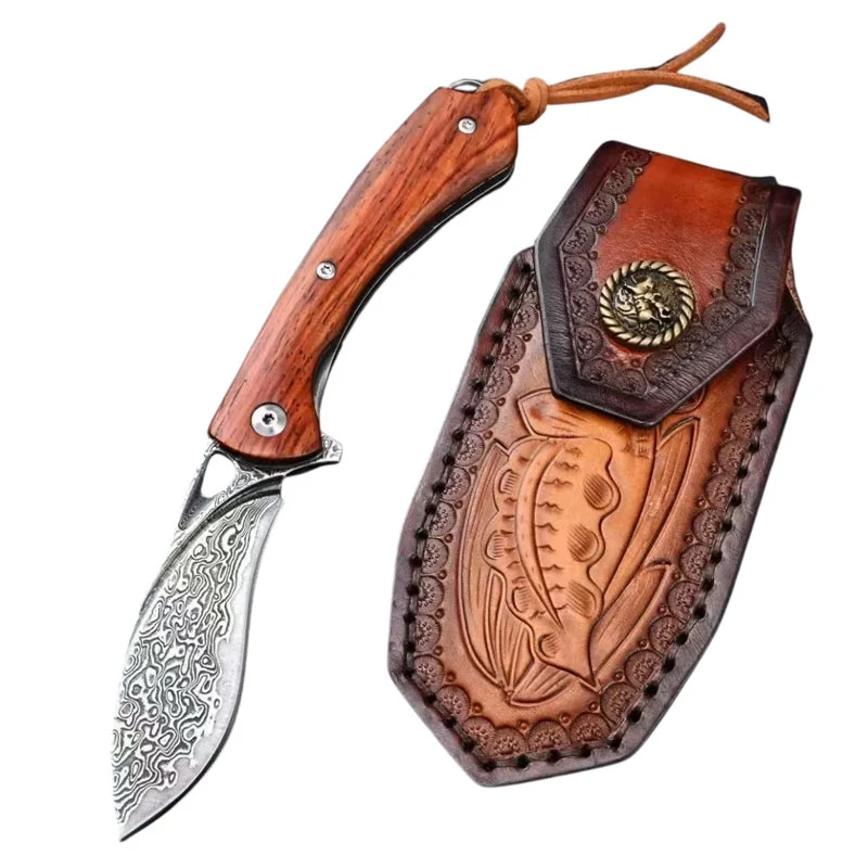 Couteau Kukri Damas