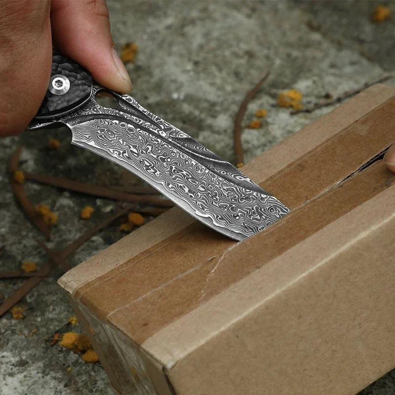 Couteau Pliant Damas Kuro