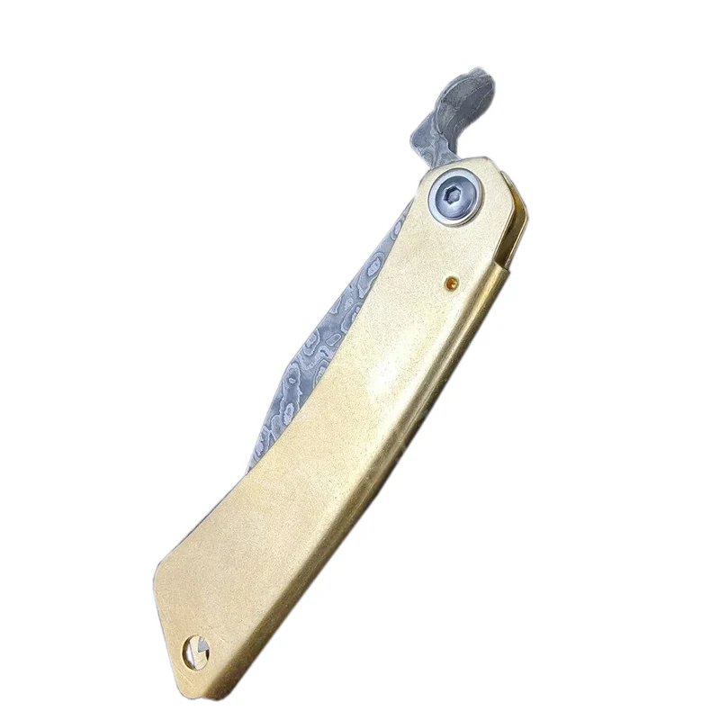Couteau Japonais Pliant Damas