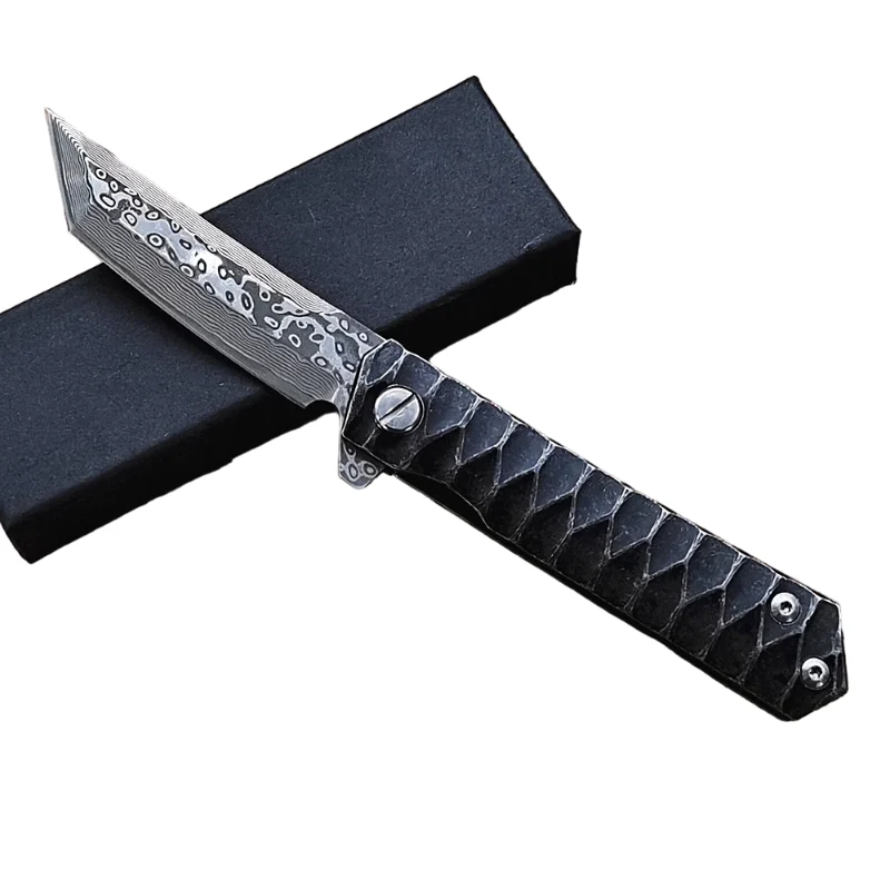 Couteau Tanto Pliant Japonais Damas