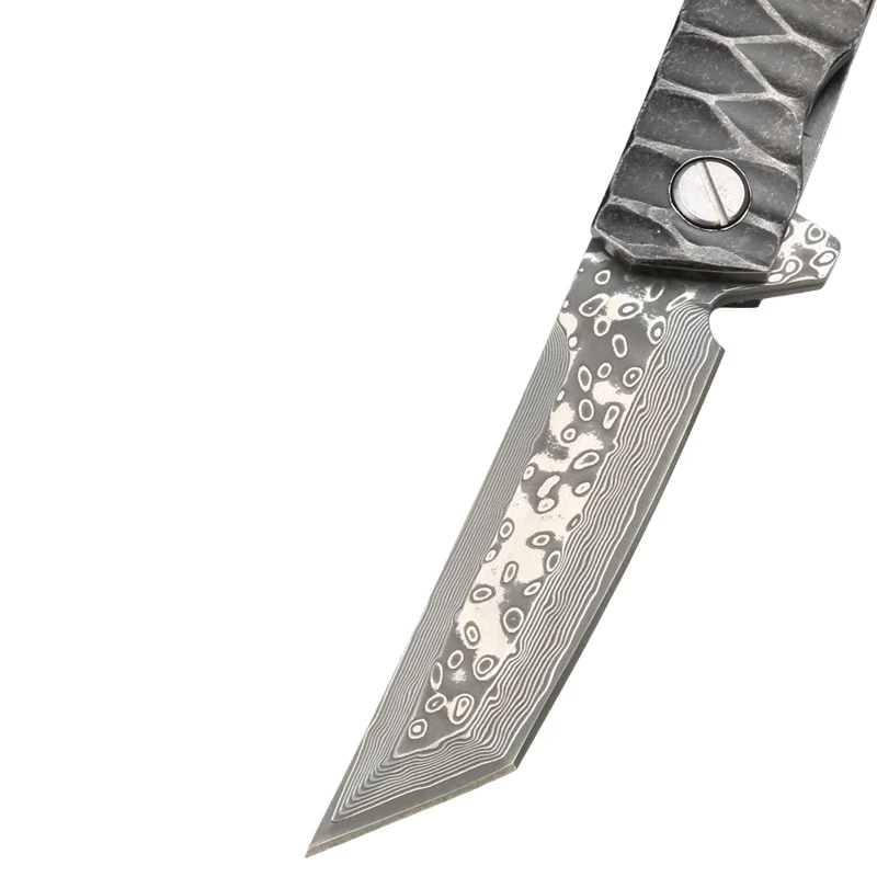 Couteau Tanto Pliant Japonais Damas