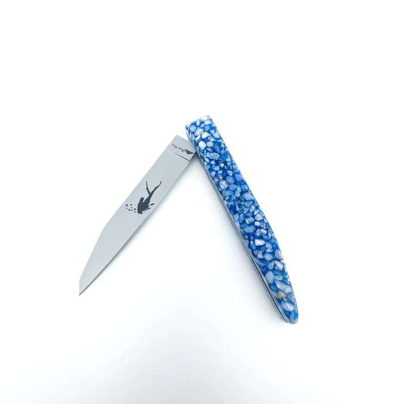 Couteau pliant Le grand bleu