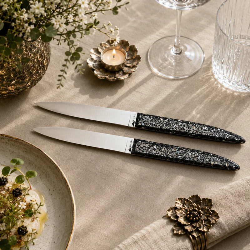 Mélange de charbon et de coquilles d'huitres