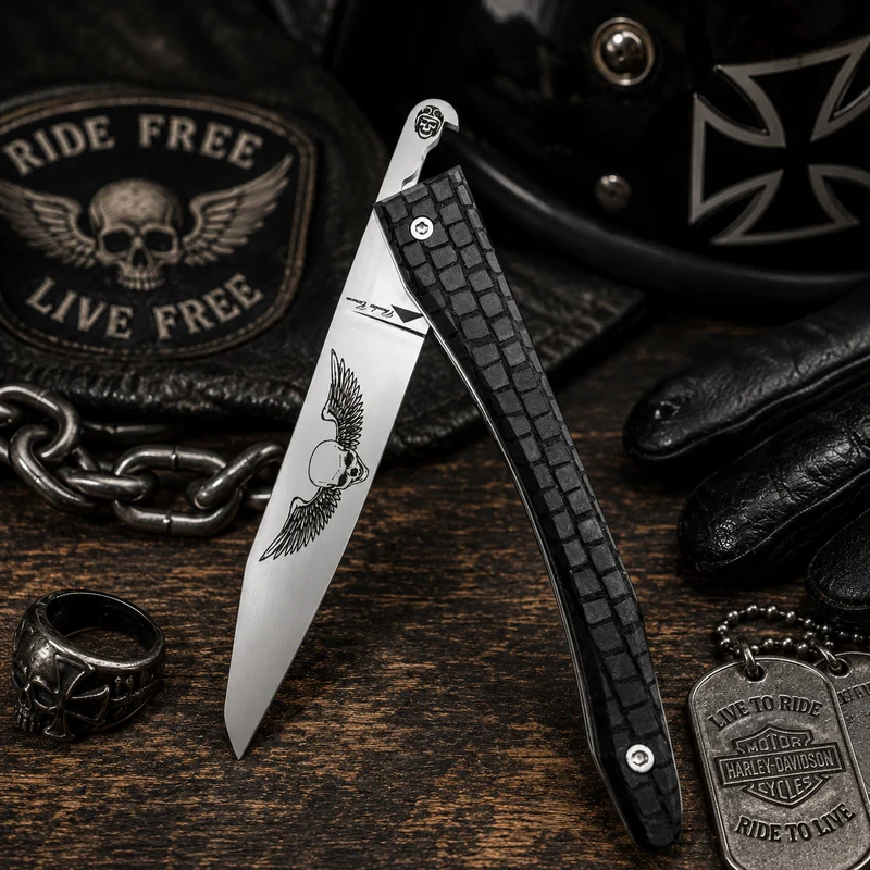Couteau piémontais Le BIKER