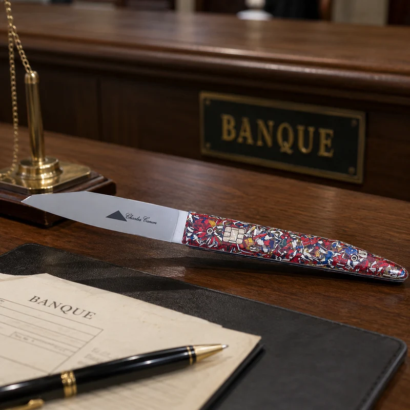 Couteau carte bancaire