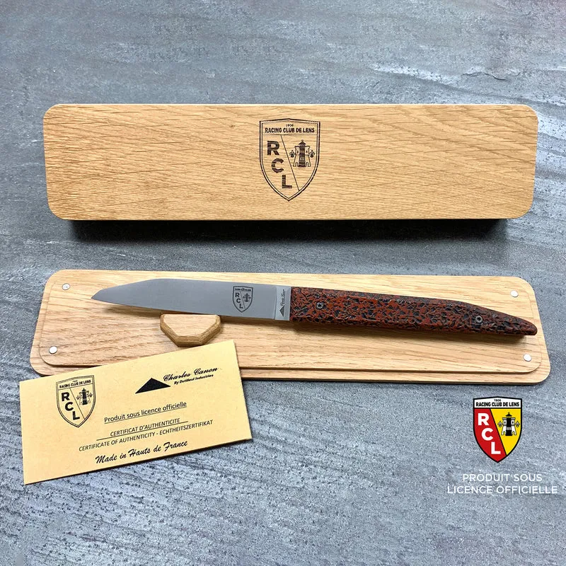 Couteau pliant RC LENS édition SANG & OR (SOUS LICENCE OFFICIELLE)