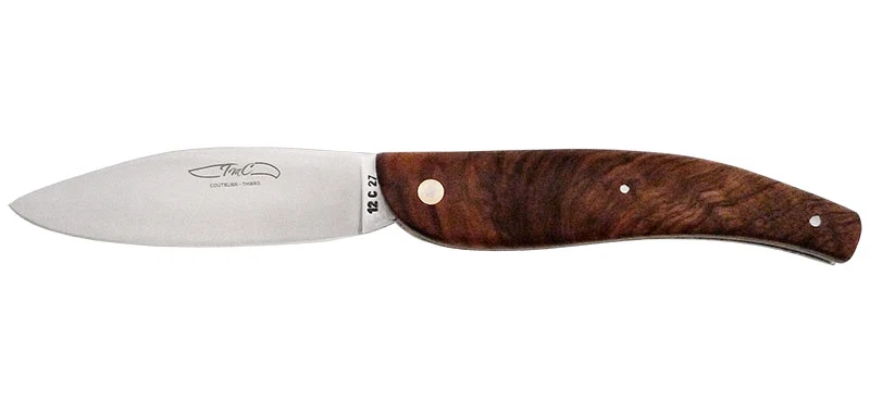Couteau Pliant 20-16 Plein Manche Noyer TMC