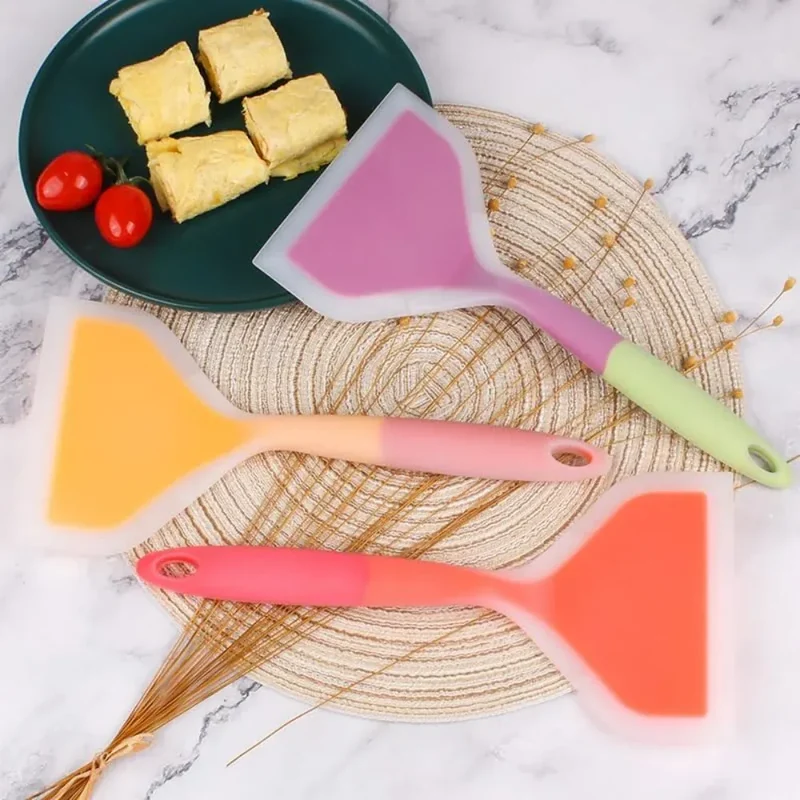 Spatule Silicone 6 Pieces Résistantes à la Chaleur pour Cuisson