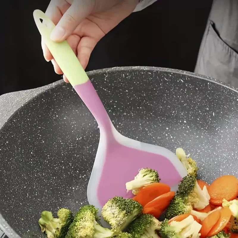 Spatule Silicone 6 Pieces Résistantes à la Chaleur pour Cuisson