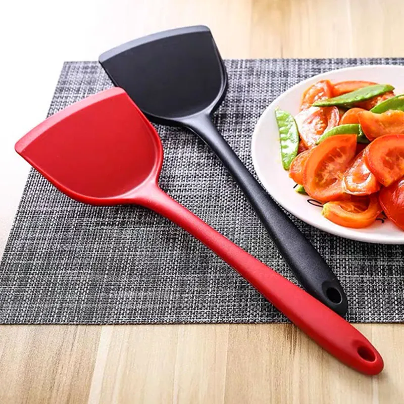 2 Spatules Silicone Résistantes à la Chaleur pour Cuisson