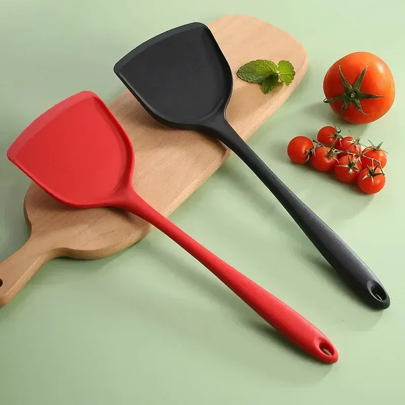 2 Spatules Silicone Résistantes à la Chaleur pour Cuisson