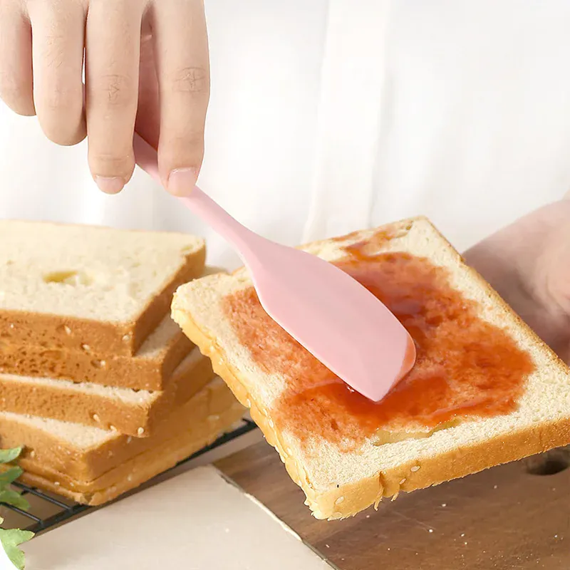 Spatule Silicone Résistante à la Chaleur pour Pâtisserie 5 pièces