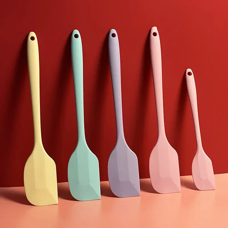 Spatule Silicone Résistante à la Chaleur pour Pâtisserie 5 pièces