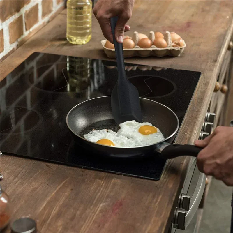 Set Spatules Silicone 6 Pieces | Résistantes à la Chaleur et Antiadhésives