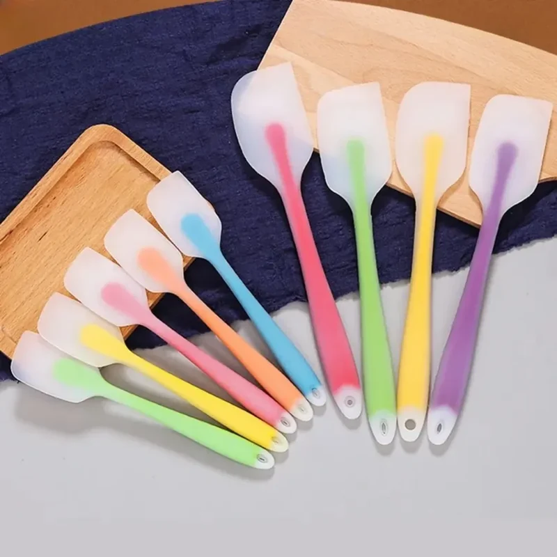 Spatule Silicone Multicolore | Résistante à la Chaleur - 8 pièces