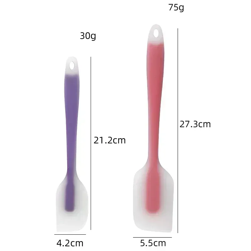 Spatule Silicone Multicolore | Résistante à la Chaleur - 8 pièces
