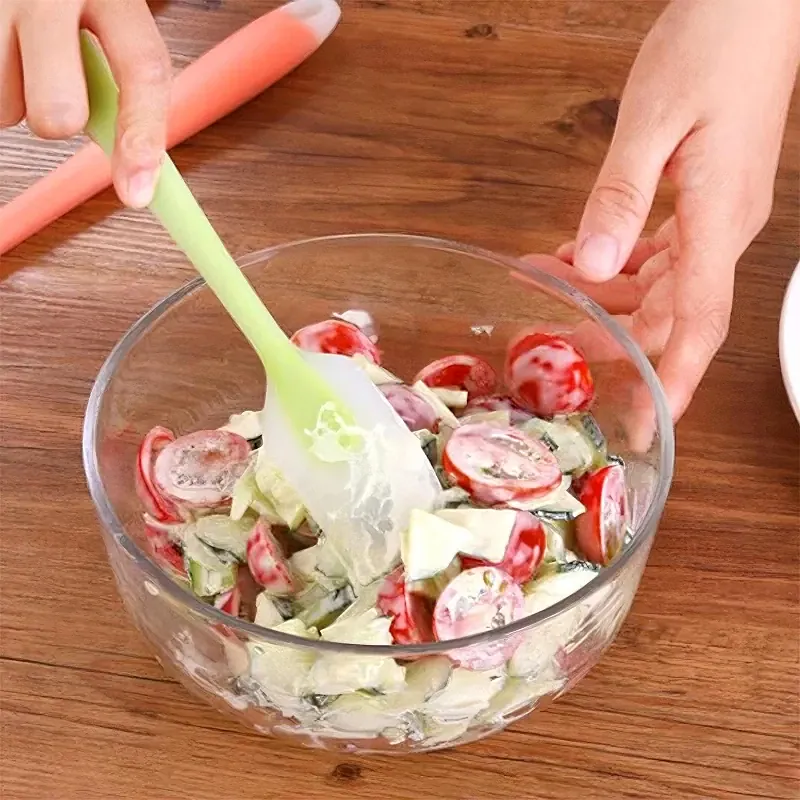 Spatule Silicone Multicolore | Résistante à la Chaleur - 8 pièces