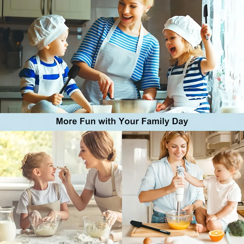Set Spatules Silicone 5 pièces | Résistantes aux hautes températures