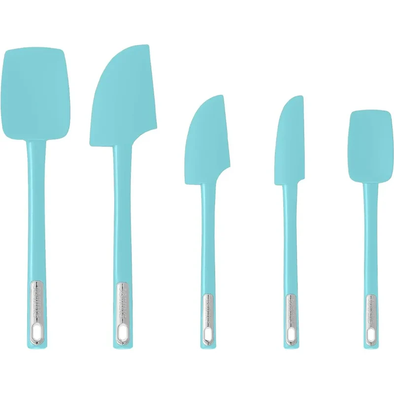 Set Spatules Silicone 5 pièces | Résistantes aux hautes températures
