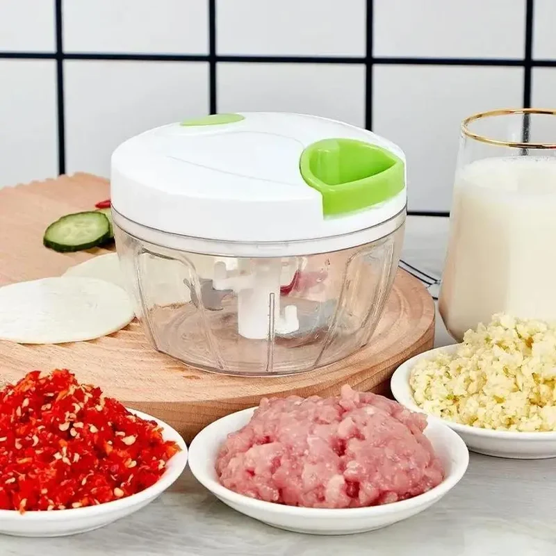 Mini-Hachoir Manuel Multifonction | Pour Viande Fruits et Légumes