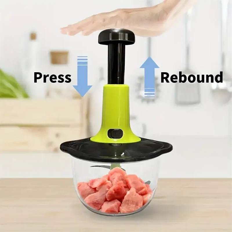 Hachoir Manuel Multifonctionnel pour Légumes et Viande | Ergonomique