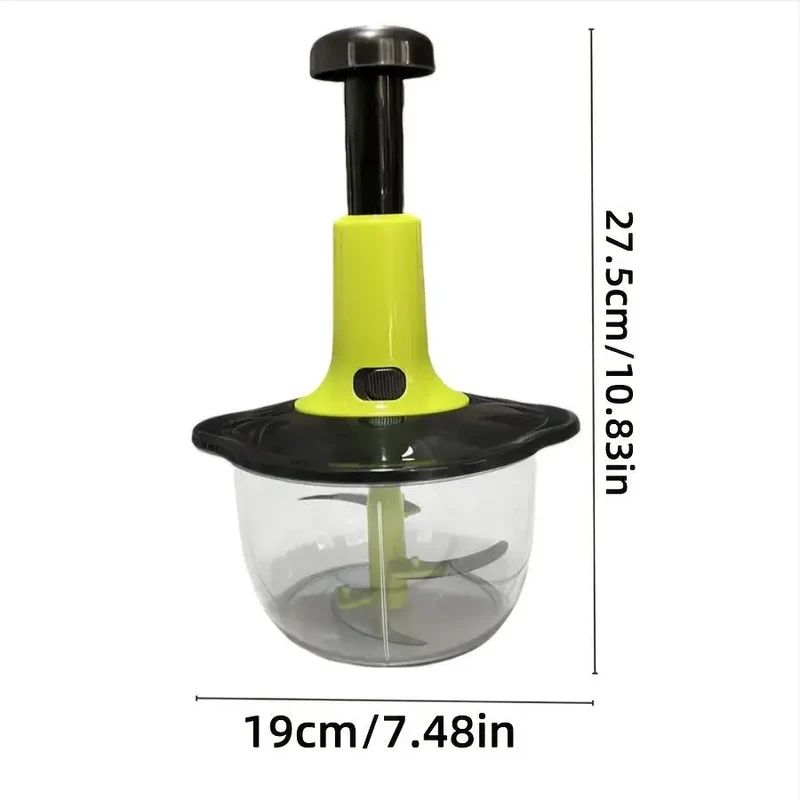 Hachoir Manuel Multifonctionnel pour Légumes et Viande | Ergonomique