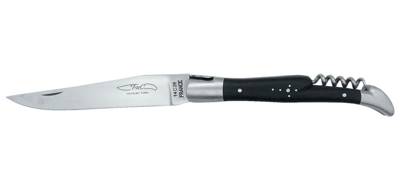 Couteau Laguiole Ebène TMC