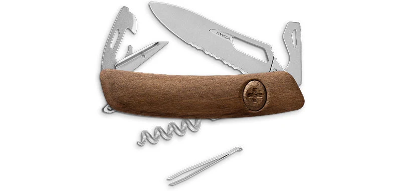 Couteau Suisse SH03 Allmatt Noyer Swiza