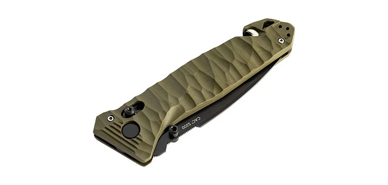 Couteau Cac Kaki TB Outdoor CS200 Lisse Toxifié