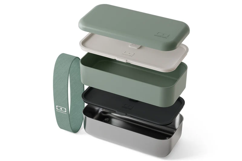 Lunch box en inox Monbento Sense Original 1,2L vert