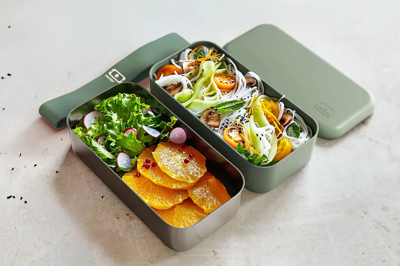 Lunch box en inox Monbento Sense Original 1,2L vert