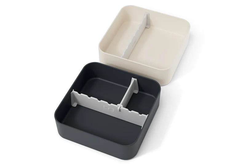 Lunch box compartimentée Monbento Flex 1L Graphic léopard avec couverts