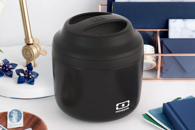 Lunch box isotherme Monbento Element 550ml noir onyx