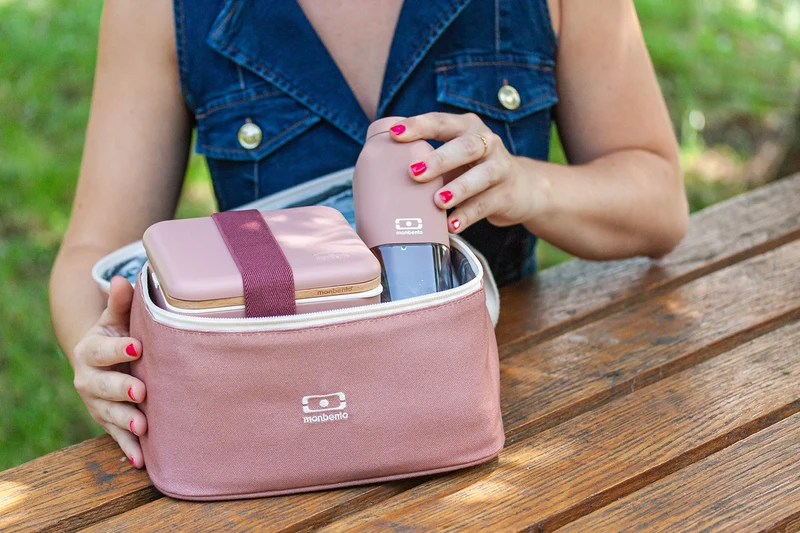 Sac à repas isotherme Monbento Arctic 5L rose moka