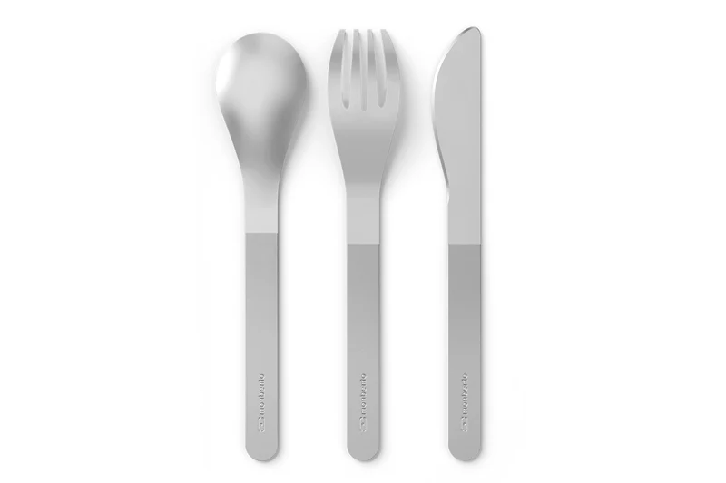 Set couverts nomades Monbento Slim Box noir
