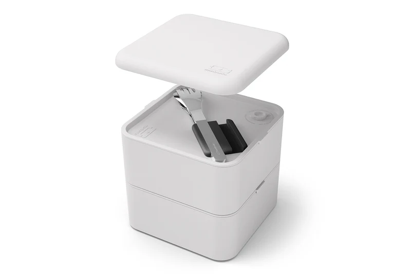 Set couverts nomades Monbento Slim Box noir