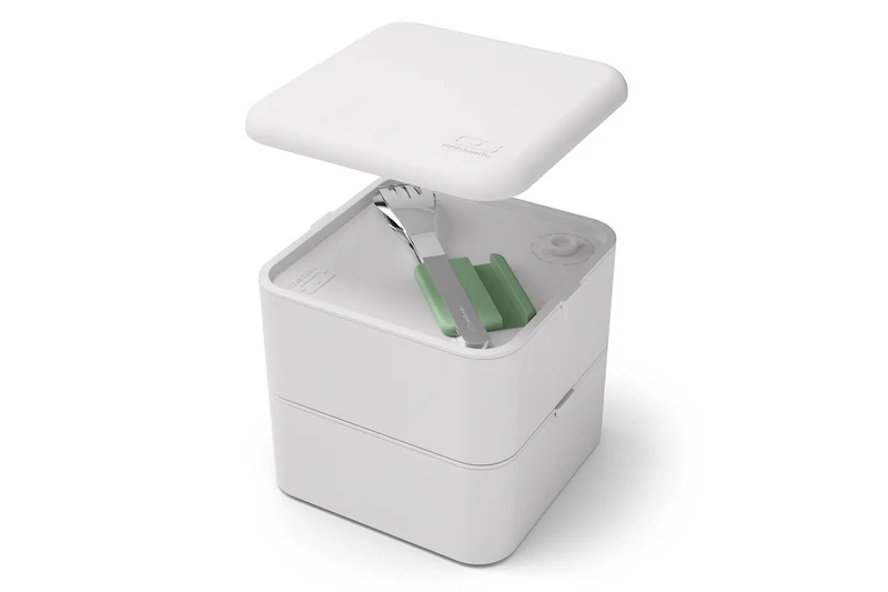 Set couverts nomades Monbento Slim Box vert